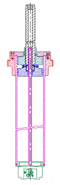 Center mechanismc cylinder